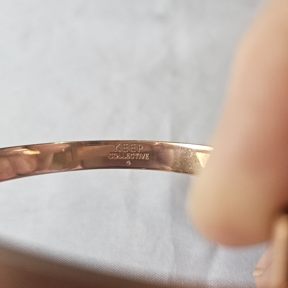 Keep Collective Gold Horizontal Necklace - Picture 3 of 3